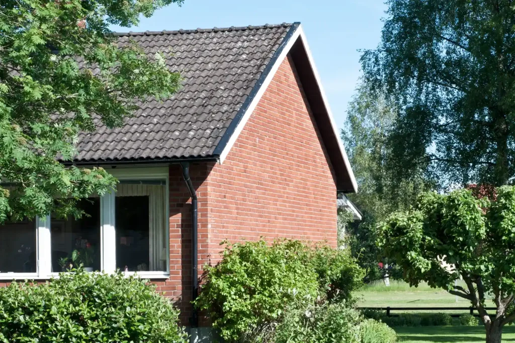 Vanliga problem på tegelfasader