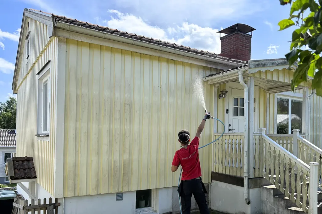 Professionell fasadvård