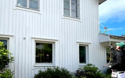 Tvätta huset innan målning – så gör du rätt från början