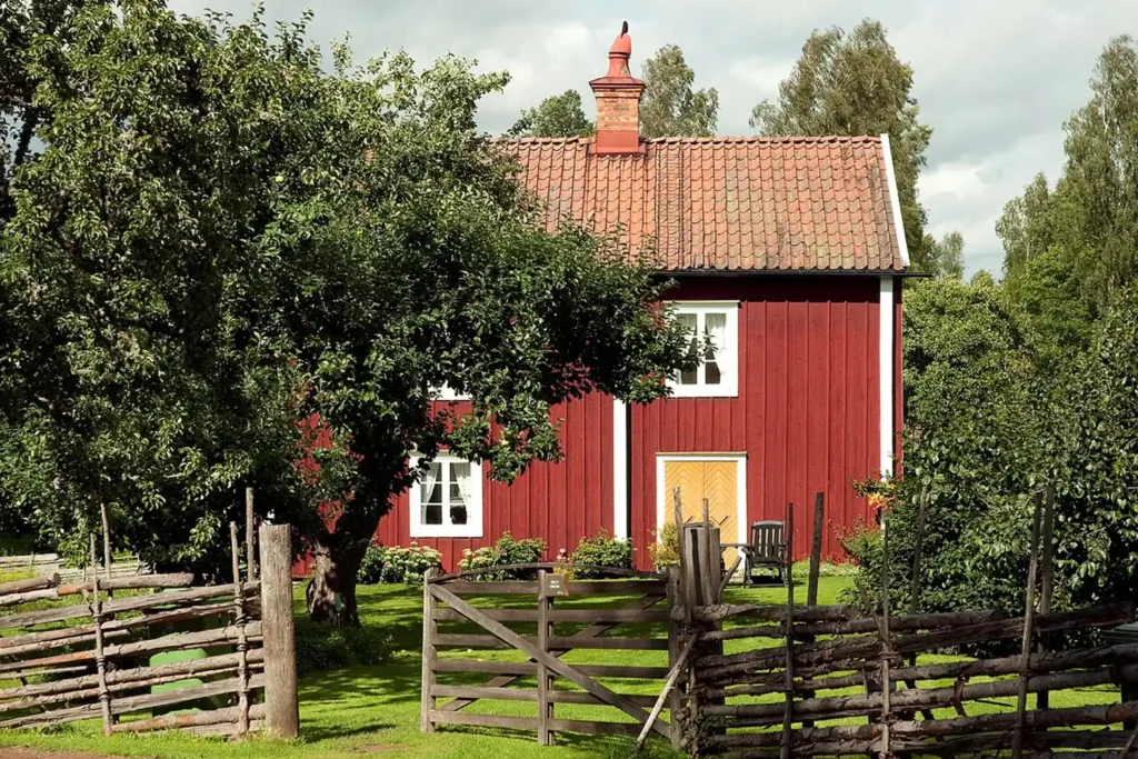 Träfasad