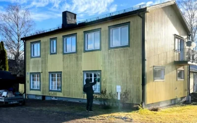 Tvätta träfasad: Så gör du utan att skada fasaden